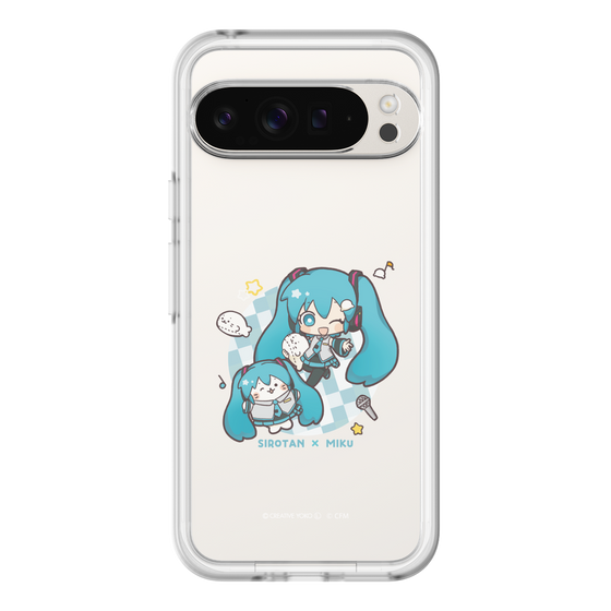 スリムプロテクションプレミアムケース［ しろたん×初音ミク - しろたん×初音ミク ］