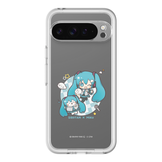 スリムプロテクションプレミアムケース［ しろたん×初音ミク - しろたん×初音ミク ］