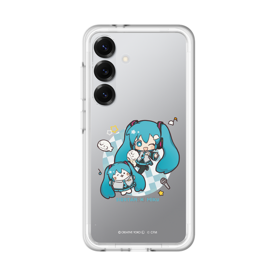 スリムプロテクションプレミアムケース［ しろたん×初音ミク - しろたん×初音ミク ］