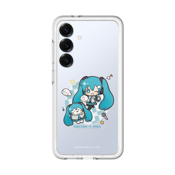 スリムプロテクションプレミアムケース［ しろたん×初音ミク - しろたん×初音ミク ］