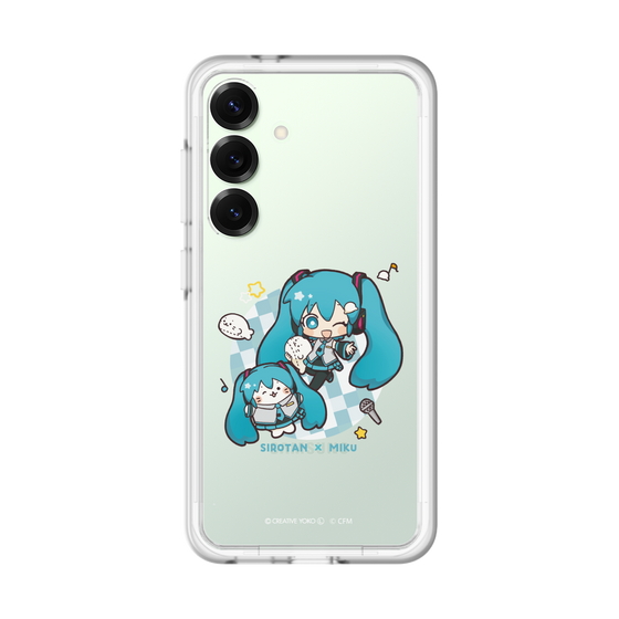スリムプロテクションプレミアムケース［ しろたん×初音ミク - しろたん×初音ミク ］