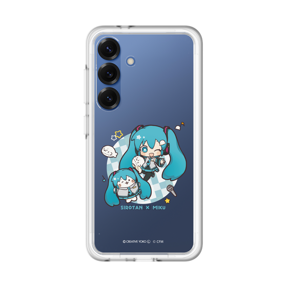 スリムプロテクションプレミアムケース［ しろたん×初音ミク - しろたん×初音ミク ］