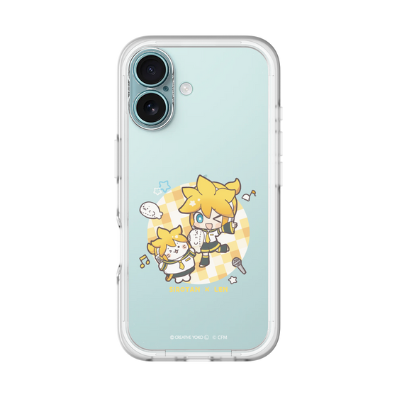 スリムプロテクションプレミアムケース［ しろたん×初音ミク - しろたん×鏡音レン ］