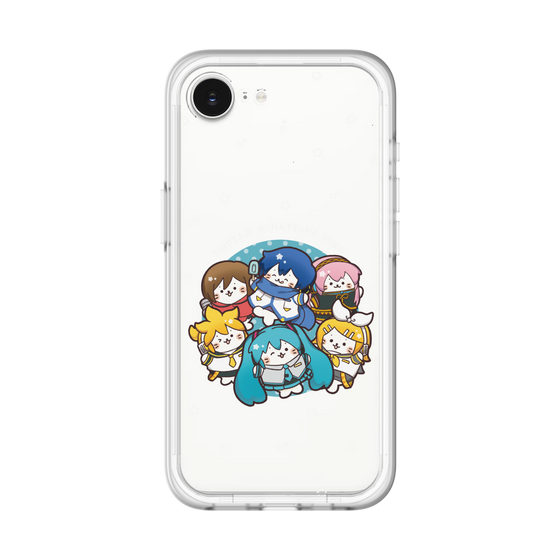 スリムプロテクションプレミアムケース［ しろたん×初音ミク - 全員集合 - しろたん変身 ］
