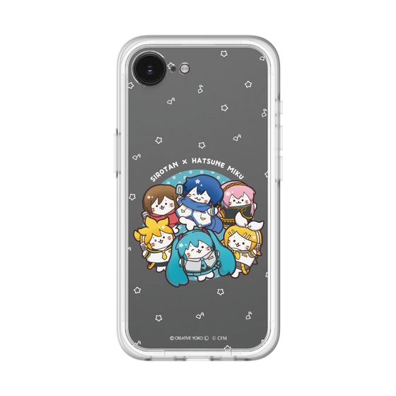 スリムプロテクションプレミアムケース［ しろたん×初音ミク - 全員集合 - しろたん変身 ］