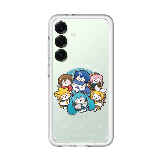 スリムプロテクションプレミアムケース［ しろたん×初音ミク - 全員集合 - しろたん変身 ］
