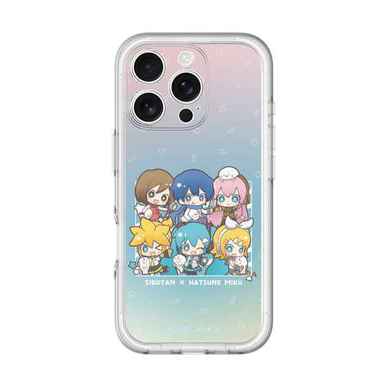 スリムプロテクションプレミアムケース［ しろたん×初音ミク - 全員集合 - しろたんと一緒 ］