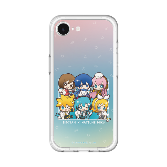 スリムプロテクションプレミアムケース［ しろたん×初音ミク - 全員集合 - しろたんと一緒 ］
