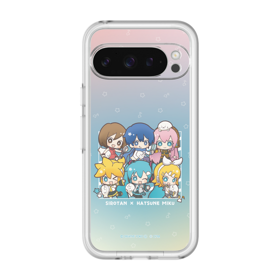 スリムプロテクションプレミアムケース［ しろたん×初音ミク - 全員集合 - しろたんと一緒 ］