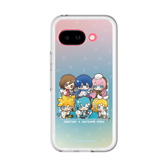 スリムプロテクションプレミアムケース［ しろたん×初音ミク - 全員集合 - しろたんと一緒 ］