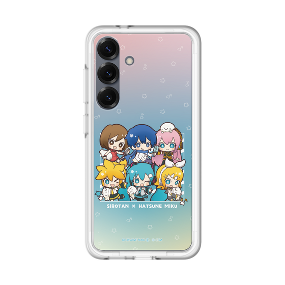 スリムプロテクションプレミアムケース［ しろたん×初音ミク - 全員集合 - しろたんと一緒 ］