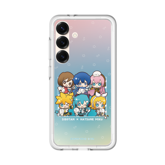 スリムプロテクションプレミアムケース［ しろたん×初音ミク - 全員集合 - しろたんと一緒 ］
