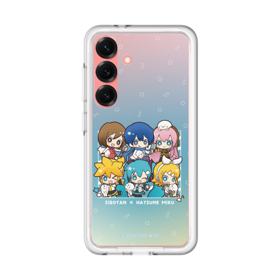 スリムプロテクションプレミアムケース［ しろたん×初音ミク - 全員集合 - しろたんと一緒 ］