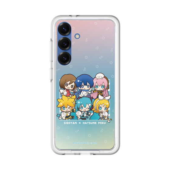 スリムプロテクションプレミアムケース［ しろたん×初音ミク - 全員集合 - しろたんと一緒 ］