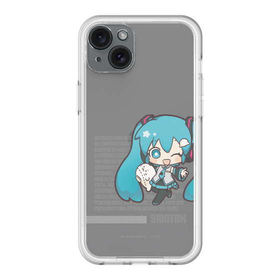 スリムプロテクションプレミアムケース［ しろたん×初音ミク - 初音ミク - デジタルコード ］
