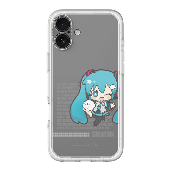 スリムプロテクションプレミアムケース［ しろたん×初音ミク - 初音ミク - デジタルコード ］
