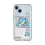 スリムプロテクションプレミアムケース［ しろたん×初音ミク - 初音ミク - インフォグラフィック ］