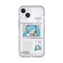 スリムプロテクションプレミアムケース［ しろたん×初音ミク - 初音ミク - インフォグラフィック ］