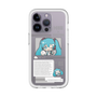 スリムプロテクションプレミアムケース［ しろたん×初音ミク - 初音ミク - インフォグラフィック ］