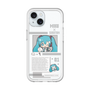 スリムプロテクションプレミアムケース［ しろたん×初音ミク - 初音ミク - インフォグラフィック ］