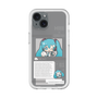スリムプロテクションプレミアムケース［ しろたん×初音ミク - 初音ミク - インフォグラフィック ］