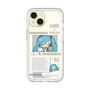 スリムプロテクションプレミアムケース［ しろたん×初音ミク - 初音ミク - インフォグラフィック ］