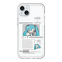 スリムプロテクションプレミアムケース［ しろたん×初音ミク - 初音ミク - インフォグラフィック ］