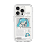 スリムプロテクションプレミアムケース［ しろたん×初音ミク - 初音ミク - インフォグラフィック ］