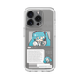 スリムプロテクションプレミアムケース［ しろたん×初音ミク - 初音ミク - インフォグラフィック ］