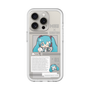 スリムプロテクションプレミアムケース［ しろたん×初音ミク - 初音ミク - インフォグラフィック ］