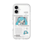 スリムプロテクションプレミアムケース［ しろたん×初音ミク - 初音ミク - インフォグラフィック ］