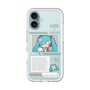 スリムプロテクションプレミアムケース［ しろたん×初音ミク - 初音ミク - インフォグラフィック ］