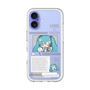 スリムプロテクションプレミアムケース［ しろたん×初音ミク - 初音ミク - インフォグラフィック ］