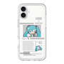 スリムプロテクションプレミアムケース［ しろたん×初音ミク - 初音ミク - インフォグラフィック ］
