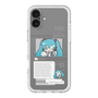 スリムプロテクションプレミアムケース［ しろたん×初音ミク - 初音ミク - インフォグラフィック ］
