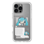 スリムプロテクションプレミアムケース［ しろたん×初音ミク - 初音ミク - インフォグラフィック ］
