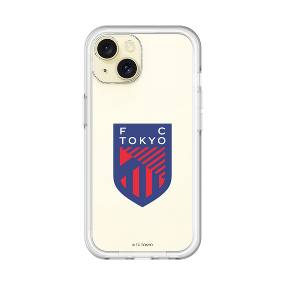 スリムプロテクションプレミアムケース［ FC東京 - エンブレム - クリア ］