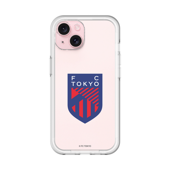 スリムプロテクションプレミアムケース［ FC東京 - エンブレム - クリア ］