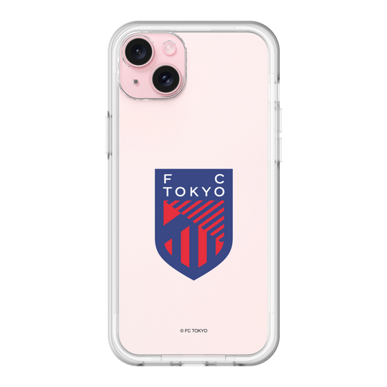 スリムプロテクションプレミアムケース［ FC東京 - エンブレム - クリア ］