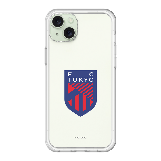 スリムプロテクションプレミアムケース［ FC東京 - エンブレム - クリア ］