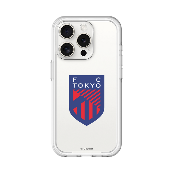 スリムプロテクションプレミアムケース［ FC東京 - エンブレム - クリア ］