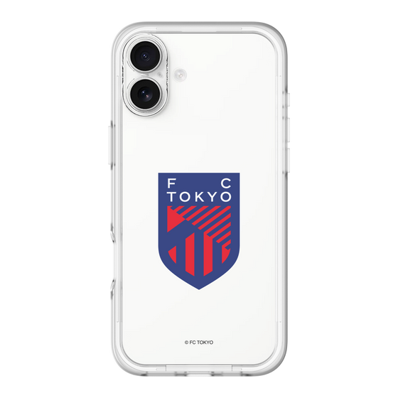 スリムプロテクションプレミアムケース［ FC東京 - エンブレム - クリア ］