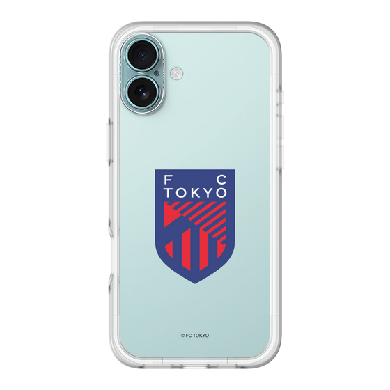 スリムプロテクションプレミアムケース［ FC東京 - エンブレム - クリア ］