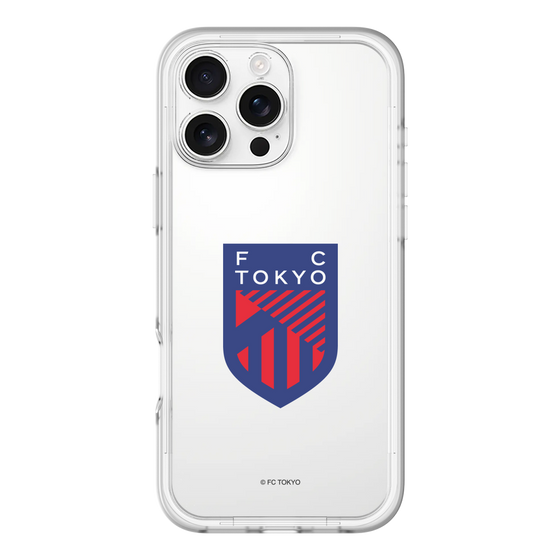 スリムプロテクションプレミアムケース［ FC東京 - エンブレム - クリア ］