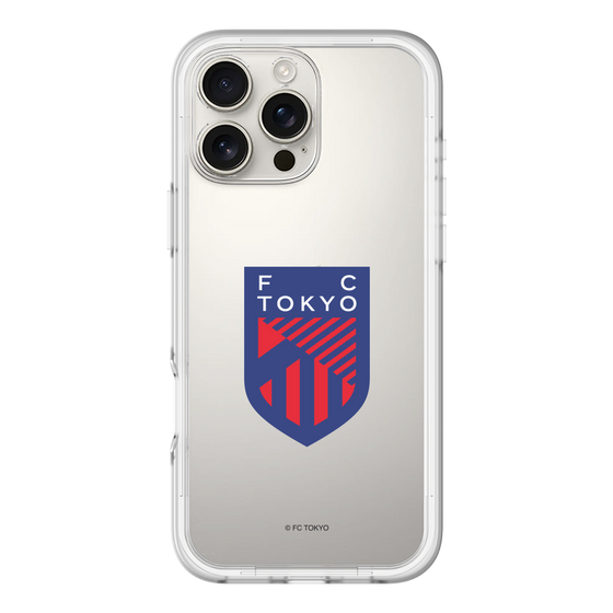 スリムプロテクションプレミアムケース［ FC東京 - エンブレム - クリア ］