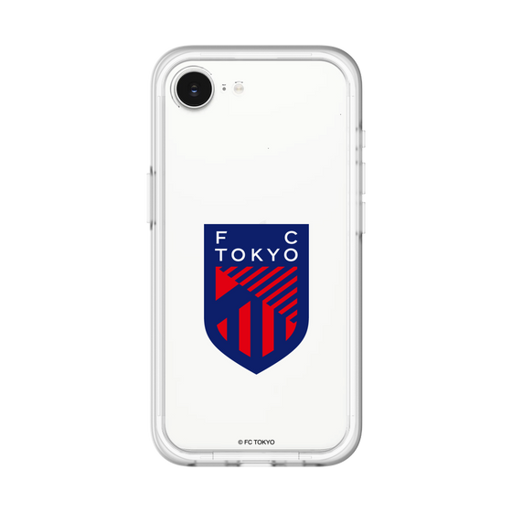 スリムプロテクションプレミアムケース［ FC東京 - エンブレム - クリア ］