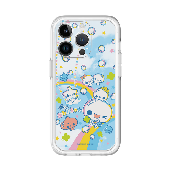 スリムプロテクションプレミアムケース［ ぷくぷくあわわちゃん - レインボー ］