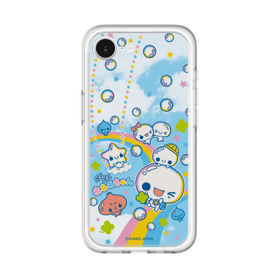 スリムプロテクションプレミアムケース［ ぷくぷくあわわちゃん - レインボー ］