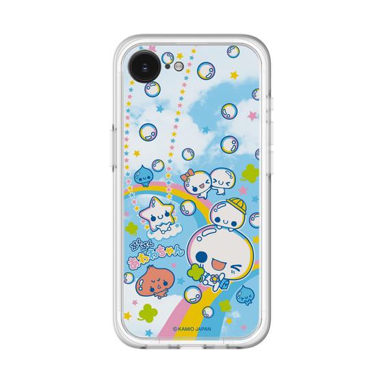 スリムプロテクションプレミアムケース［ ぷくぷくあわわちゃん - レインボー ］