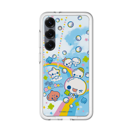 スリムプロテクションプレミアムケース［ ぷくぷくあわわちゃん - レインボー ］